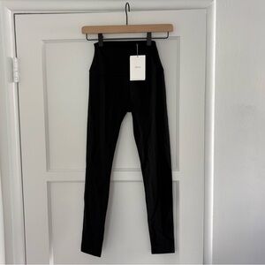 Black High-Waisted Leggings